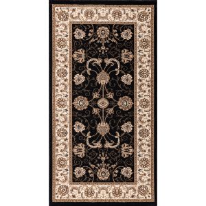 2117a Black/Cream Килим Helio