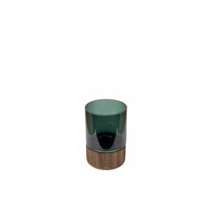 G23016 Glass Vase, Green