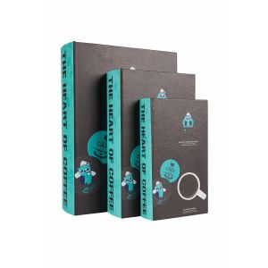 G230196 Декоративни Книги к-т 3бр The Heart Of Coffee