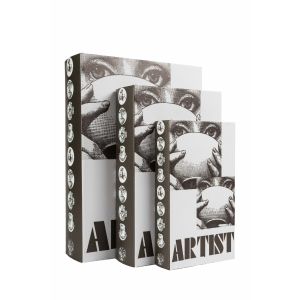 G230196 Декоративни Книги к-т 3бр White Face