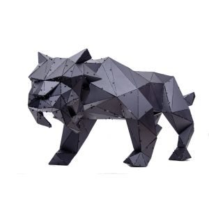 3D Metal Geometric Tiger XL - Domko.com 3D Metal Geometric Tiger XL
