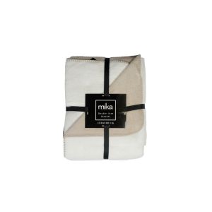 110-535.Offwhite/Stone Одеяло Mika Double Face