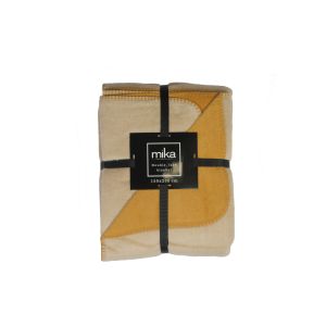 802-906.Sand/Mustard Одеяло Mika Double Face