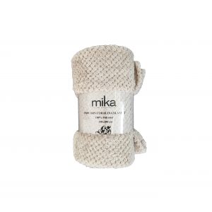Одеяло Popcorn micro fleece.Cream