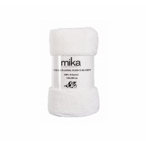 Одеяло Jacquard Flannel Fleece.white