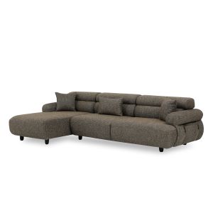 Left Corner Sofa Mika Nevada 302 Brown