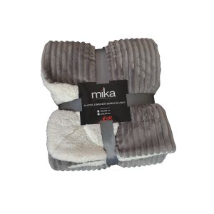 Одеяло Flannel CO.Sherpa.Grey