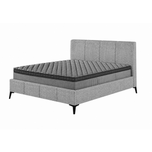 Bed set with mattress Mika Leon D.Grey 6389