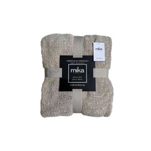 AL230519-2A/B Одеяло Shiny Flat Chenille Beige 