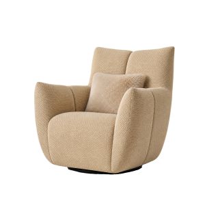 Armchair Mika Nice Berlin 340 Champagne