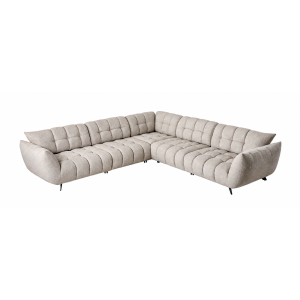 Corner Sofa Mika Nice Berlin 030 Ecru