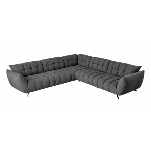 Corner Sofa Mika Nice Berlin 680 Anthracite