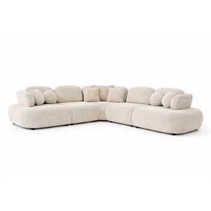 Corner Sofa Mika Berlin Best 1-22 Cream