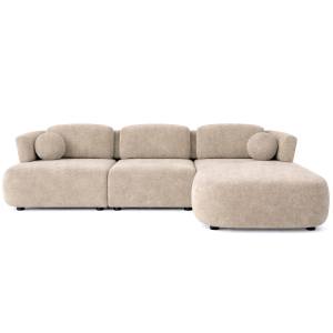 Right Corner Sofa Berlin Oscar 05 Beige