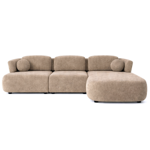 Right Corner Sofa Berlin Oscar 06 Taupe