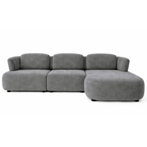 Right Corner Sofa Berlin Oscar 10 D.Grey