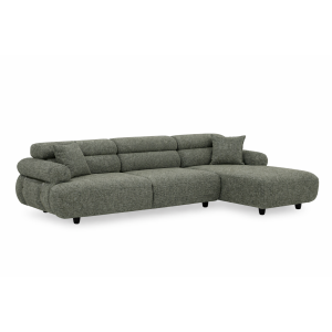 Right Corner Sofa Mika Nevada 307 Green