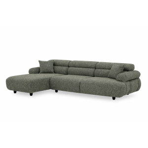 Left Corner Sofa Mika Nevada 307 Green