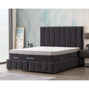 Спалня с матрак Mika Dream Mode D.Grey Sb06