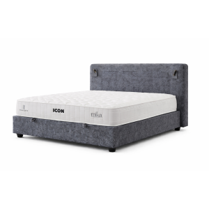 Спалня с матрак Mika Icon D.Grey Vibe 97/G102