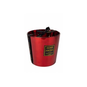 G230415-3 Ароматна свещ Home Aroma Rose Червена