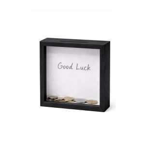 G25-148/9/0/1B Касичка с пожелания за късмет Черна