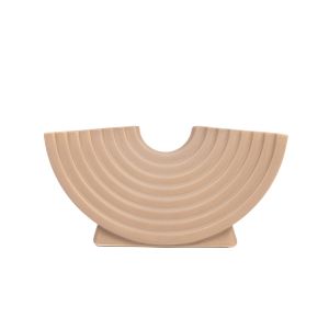 G25-29b Ceramic Vase Khaki