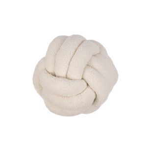 G25-232-1 Декоративна Възглавница Knot Teddy White