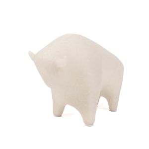 G25-120/121 Art Figure Bull White