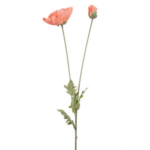 G25-57 Изкуствено Цвете Оранжев Мак