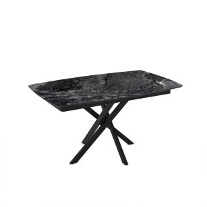 Разтегателна трапезна маса Mika Filis Cosmos Hg Marble