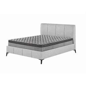 Bed Set With Mattress Mika Leon L.Grey 6374