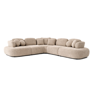 Corner Sofa Mika Berlin Oscar 05 Beige