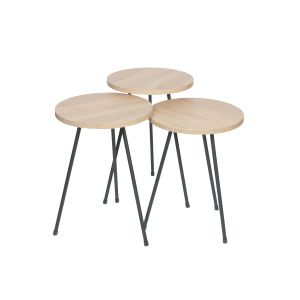 Помощни маси к-т 3бр Nest 1054 Sonomo