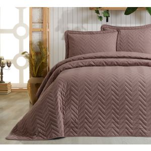 Покривало за легло Mika Ibiza V1 Brown