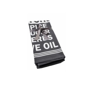 Комплект кухненски кърпи M-0036&M-0035.DARK GREY