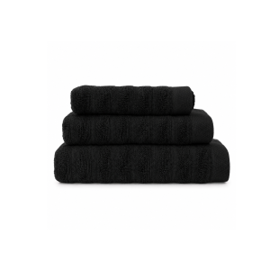 Towel Mika Wave Black