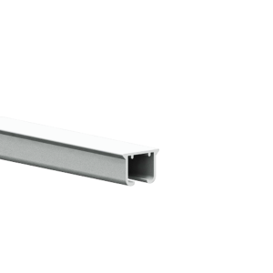 Едноканален алуминиев корниз Mika Solo с включени аксесоари