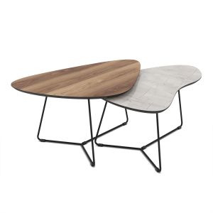 Комплект 2бр. холни маси Tussey Hazar SM/Lagina SM