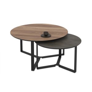 Комплект 2бр. холни маси Mika Miami Hazar/Irony SM