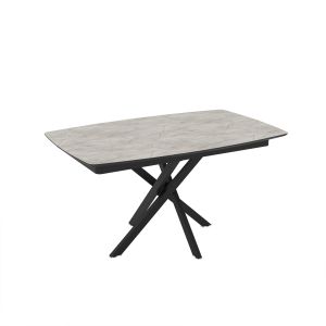 Разтегателна трапезна маса Mika Filis Lagina Super Matt Black