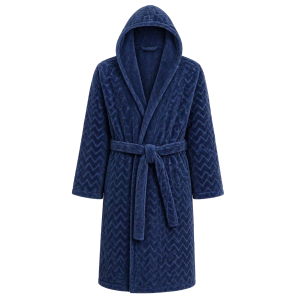 Халат Mika Zig Zag Navy 1096