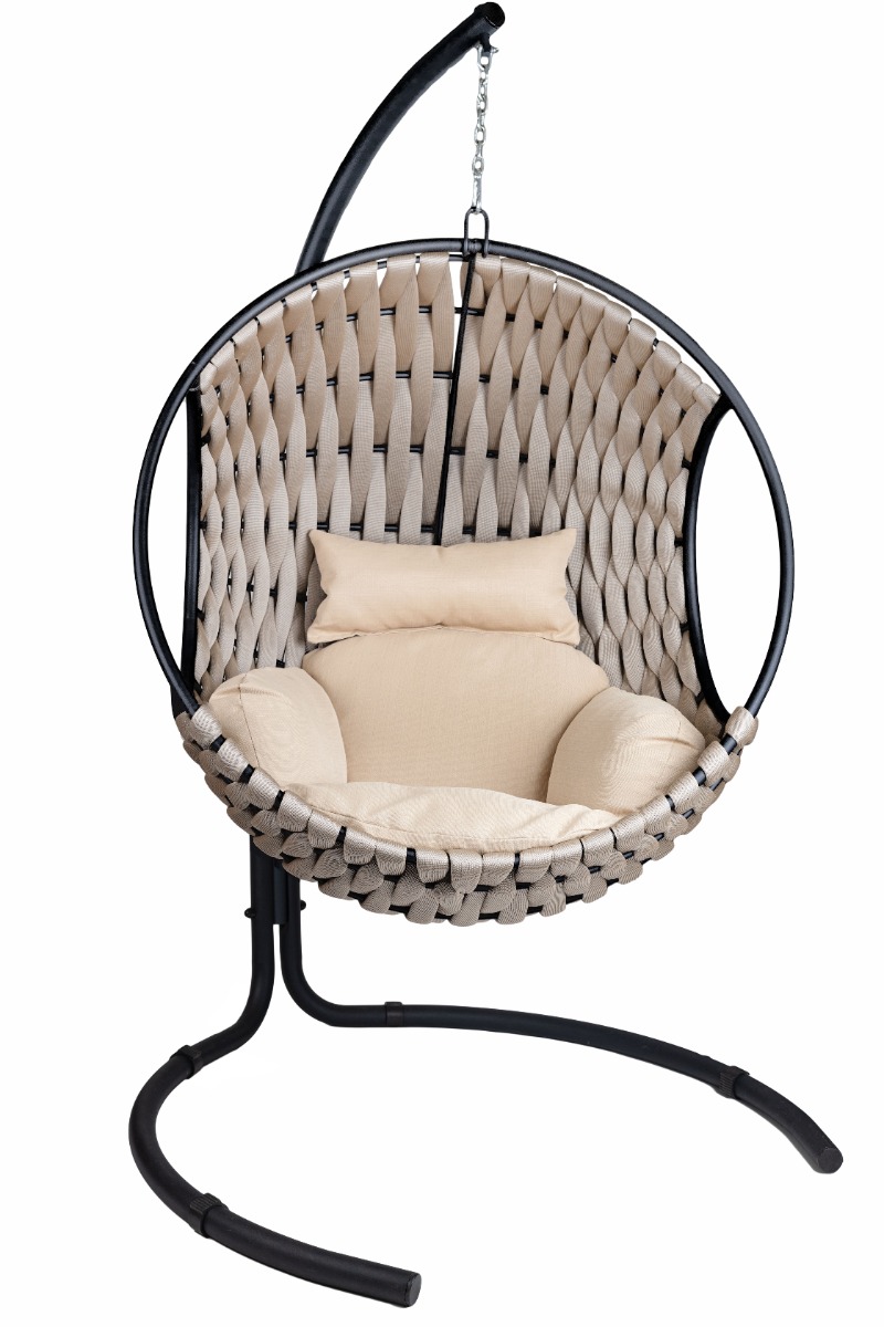Градинска Люлка Vega Swing NT044.Cappuccino/Black - Mika
